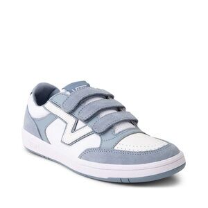 Vans Lowland, Blue/White, Size 7 w/velcro closures